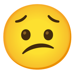 Confused face and Worried face