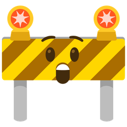 construction and astonished face