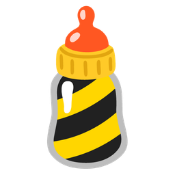 construction and baby bottle