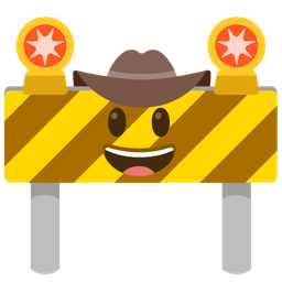 construction and cowboy hat face