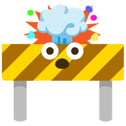 construction and exploding head