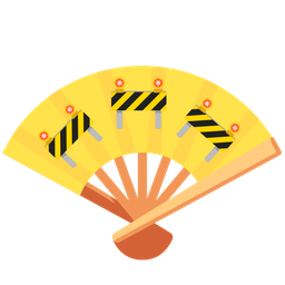 construction and folding hand fan