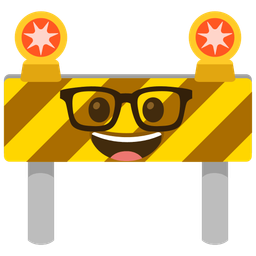 construction and nerd face