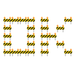 construction and OK button