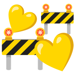 construction and revolving hearts