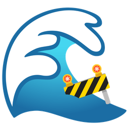 construction and water wave