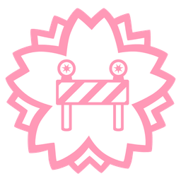 construction and white flower