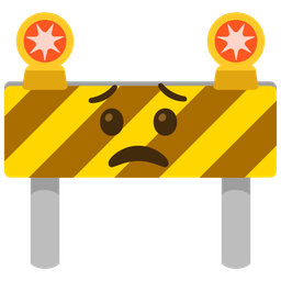 construction and worried face