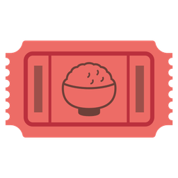 Cooked rice and Admission tickets