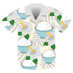 Cooked rice and Hibiscus