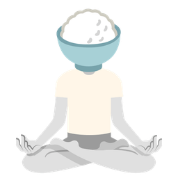 Cooked rice and Lotus