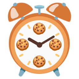 Cookie and Alarm clock