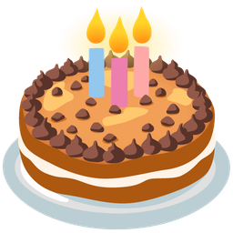 Cookie and Birthday cake