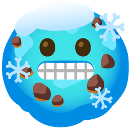 Cookie and Cold face