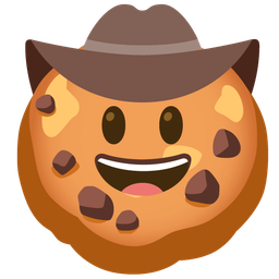 Cookie and Cowboy hat face