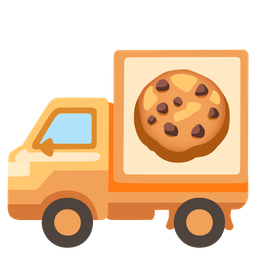 Cookie and Delivery truck