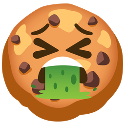 Cookie and Face vomiting