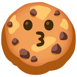 Cookie and Kissing face