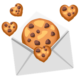 Cookie and Love letter