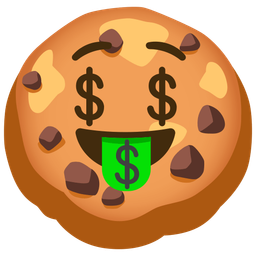 Cookie and Money-mouth face
