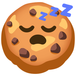 Cookie and Sleeping face