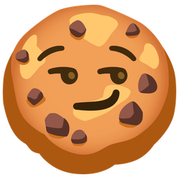 Cookie and Smirking face