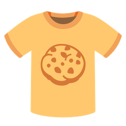 Cookie and T-shirt