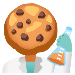 Cookie and Test tube
