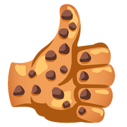 Cookie and Thumbs up