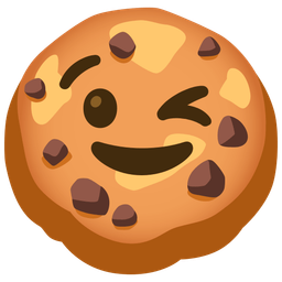 Cookie and Winking face