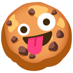 Cookie and Zany face