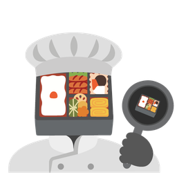 cooking and bento box