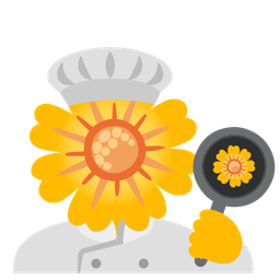 cooking and blossom