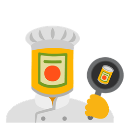 cooking and canned food