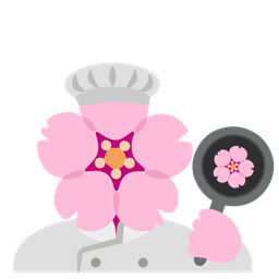 cooking and cherry blossom