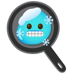 cooking and cold face