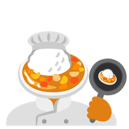 cooking and curry rice