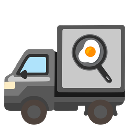 cooking and delivery truck