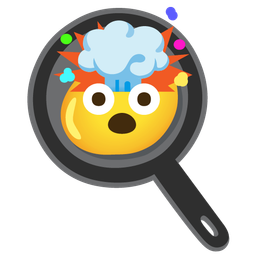 cooking and exploding head