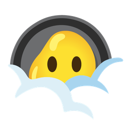 cooking and face in clouds