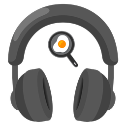 cooking and headphone