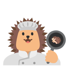 cooking and hedgehog