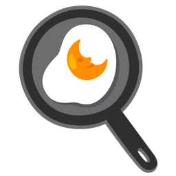 cooking and last quarter moon face