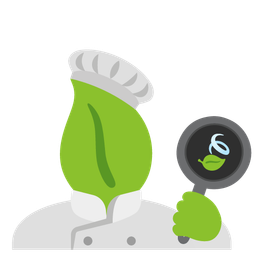 cooking and leaf fluttering in wind