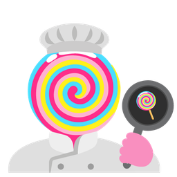 cooking and lollipop