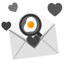 cooking and love letter