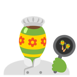cooking and maracas