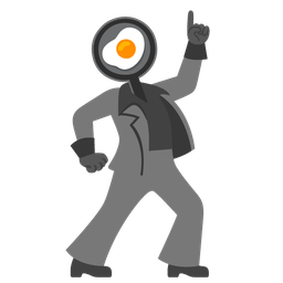 cooking and mirror ball