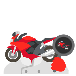 cooking and motorcycle