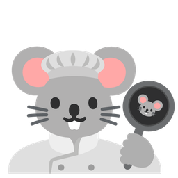 cooking and mouse face